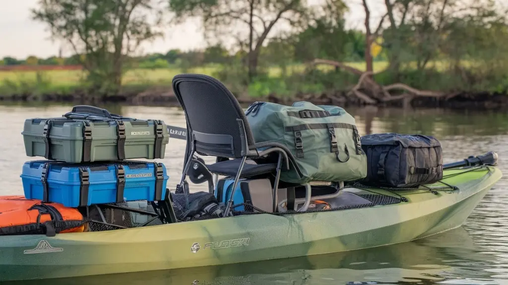 Kayak demonstrating stability and maneuverability in various water conditions, with a paddler navigating expertly.