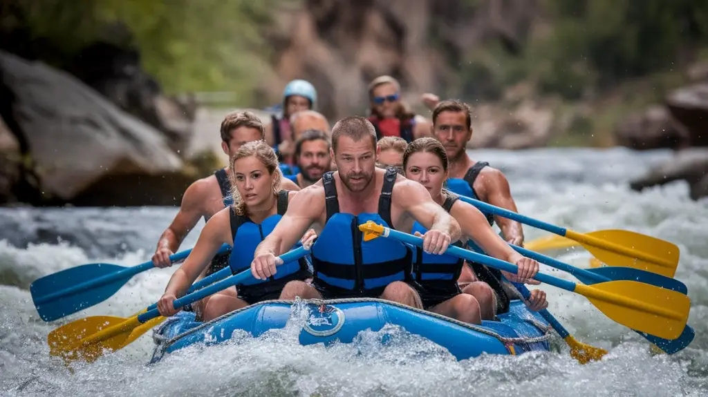 The power of teamwork in rafting - Communication for a seamless, fun experience