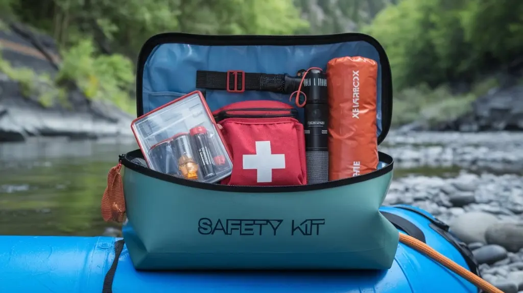 Rafting Escapes 11 dry bag safety kit rafting