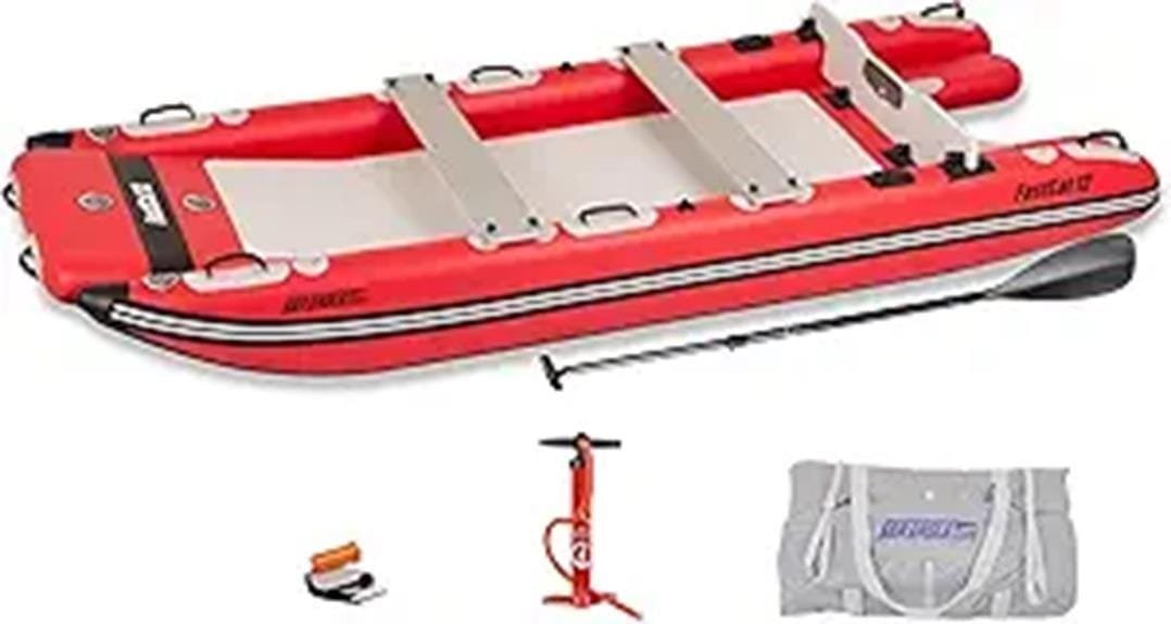 affordable inflatable fishing boat