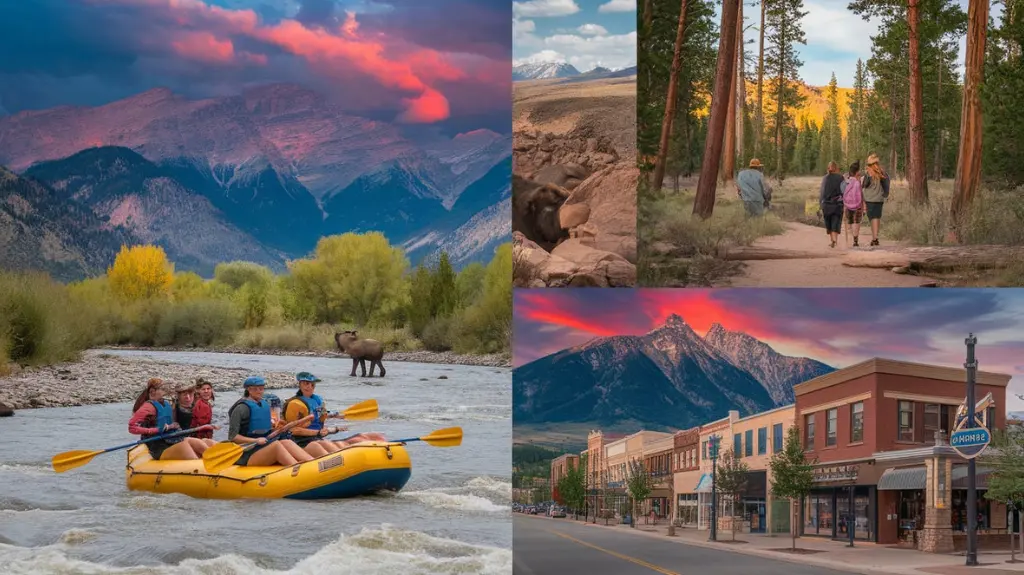 Diverse outdoor activities and attractions in Jackson Hole, Wyoming