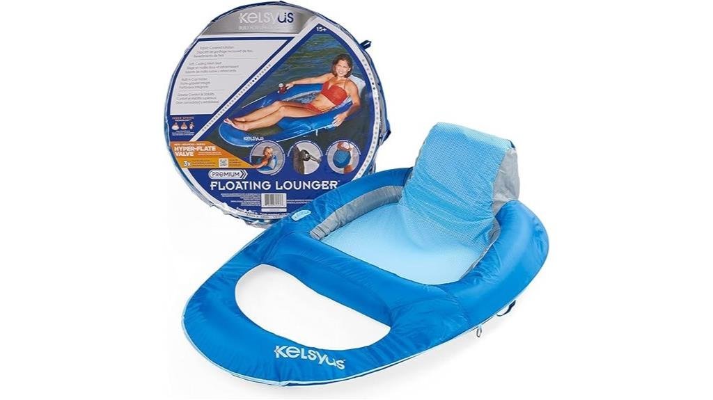 compact reclining floating chair