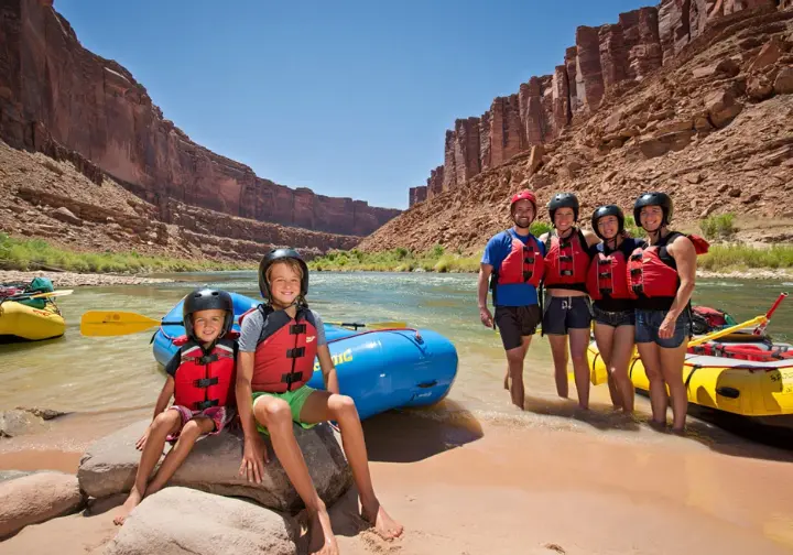 Choosing your ideal adventure: Contrasting a family group suited for a Moab Daily Float versus athletic adults prepared for Cataract/Westwater.