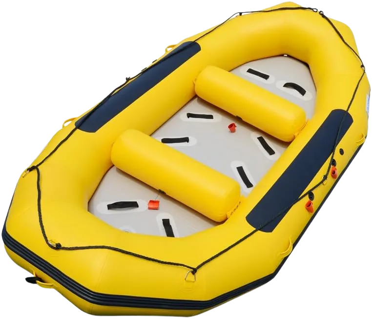 BRIS 12 ft whitewater river raft with drop-stitch floor for agile day trips
