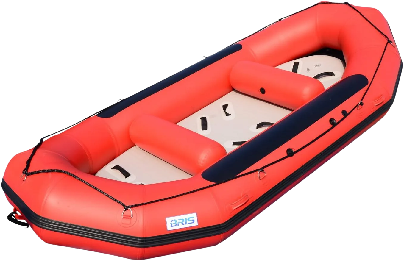 BRIS 13 ft whitewater river raft with high passenger capacity for groups