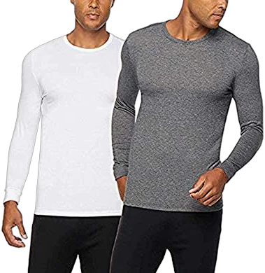 32 Degrees Heat synthetic base layer crew top for budget cold-water rafting