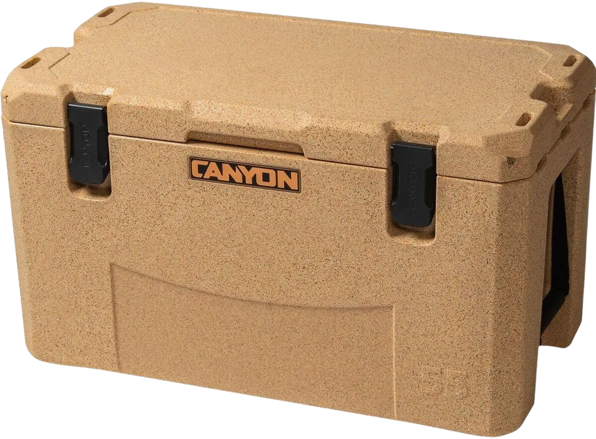 Canyon Coolers Outfitter 55 V2 lightweight IGBC certified rotomolded rafting cooler