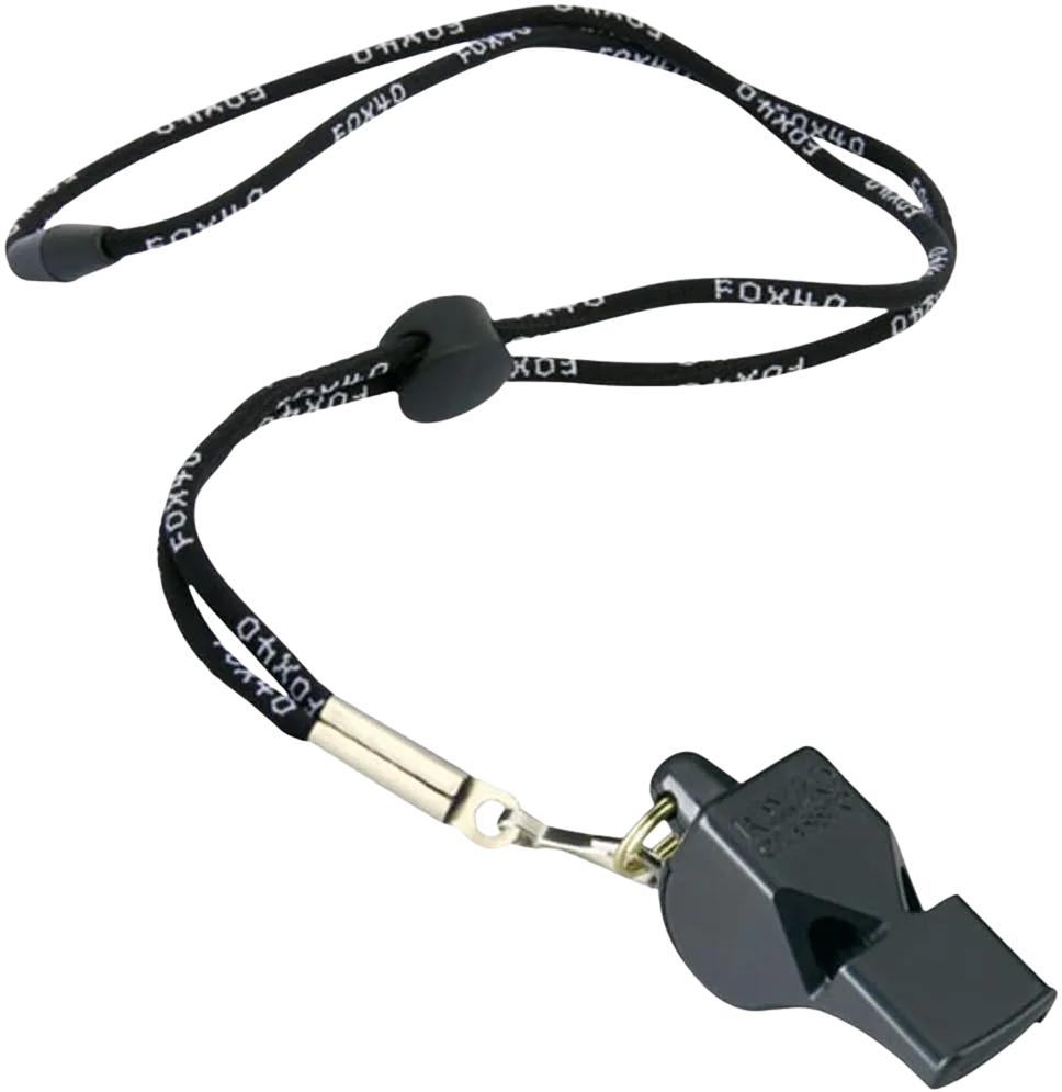 Fox 40 Classic Pealess Whistle for rafting and river safety
