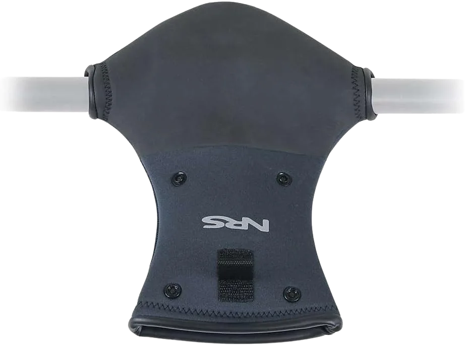 NRS Mamba Pogies neoprene shaft covers for cold whitewater oar feel