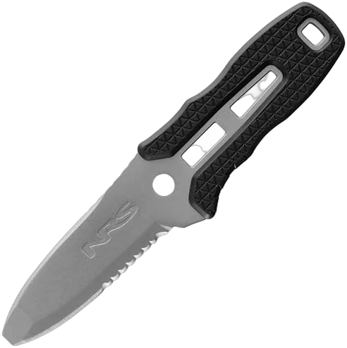 NRS Pilot Knife with 420 HC combo edge blade and Thumbs Up friction sheath