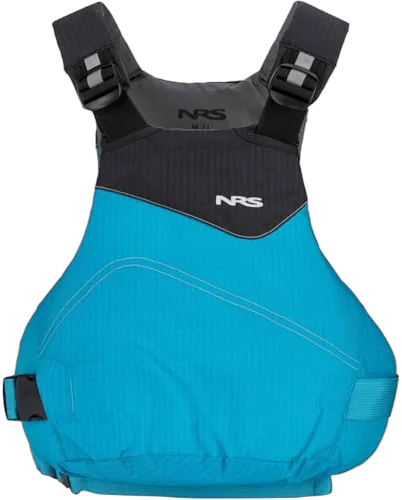 NRS Vapor Type III rafting PFD with soft 6-panel foam and AirMesh venting