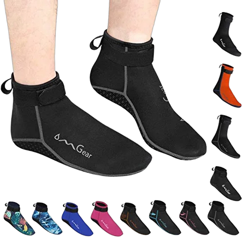 OMGear 5mm neoprene booties for the coldest rafting water