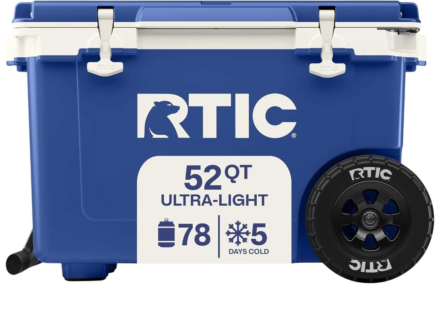RTIC 52 QT Ultra-Light value rotomolded cooler for weekend rafting