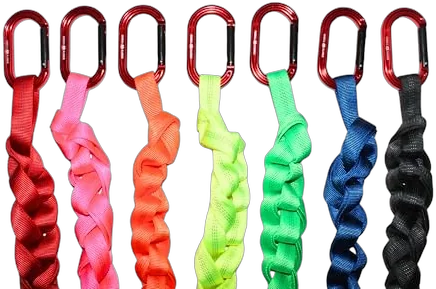Rock-N-Rescue 1 inch tubular webbing used as a raft flip line and anchor sling