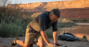 Best Groover Systems by Type, Capacity, and Price Groover system set up at a river camp above the Colorado River in Canyonlands at first light